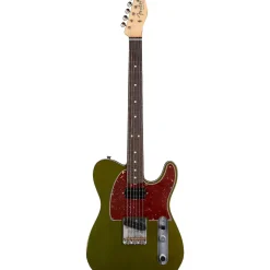 Fender Custom Shop 1963 Telecaster Custom Journeyman Relic Electric Guitar Masterbuilt by Paul Waller Aged Cadillac Green