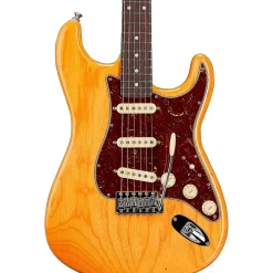 Fender Custom Shop American Custom Stratocaster Rosewood Fingerboard Electric Guitar Amber Natural