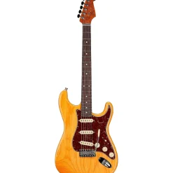 Fender Custom Shop American Custom Stratocaster Rosewood Fingerboard Electric Guitar Amber Natural