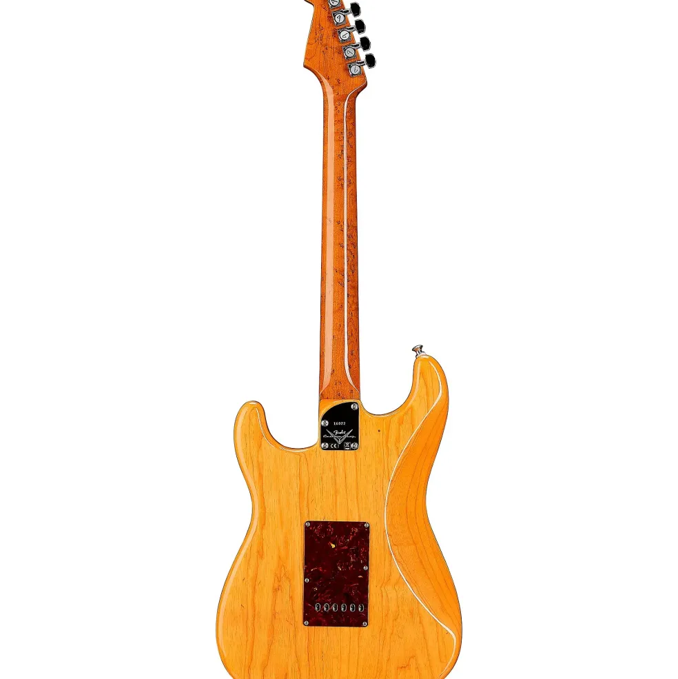 Fender Custom Shop American Custom Stratocaster Rosewood Fingerboard Electric Guitar Amber Natural