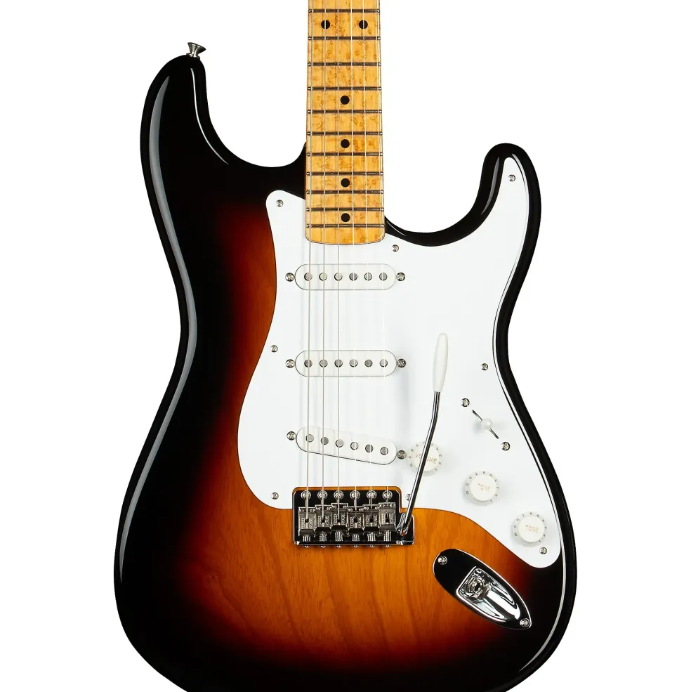 Fender Custom Shop Guitar Center Limited-Edition 70th Anniversary 1954 Stratocaster NOS Electric Guitar Masterbuilt by Paul Waller 2-Color Sunburst