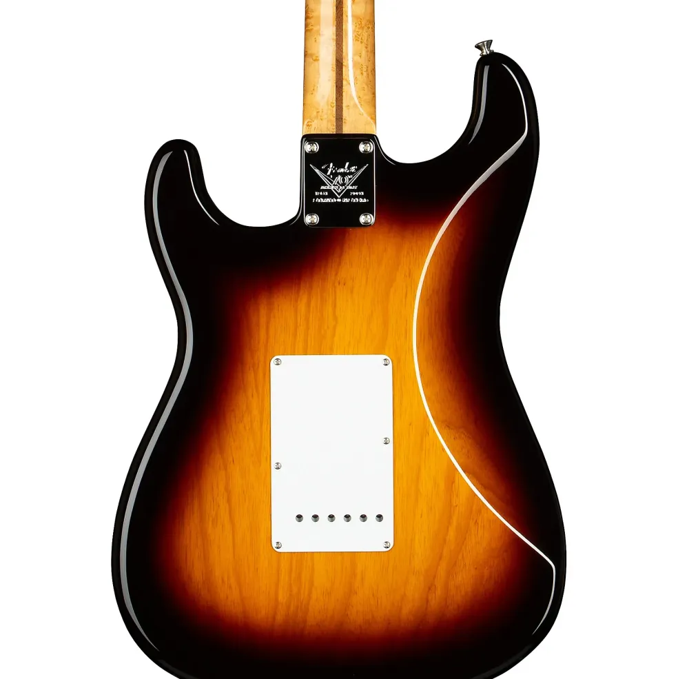 Fender Custom Shop Guitar Center Limited-Edition 70th Anniversary 1954 Stratocaster NOS Electric Guitar Masterbuilt by Paul Waller 2-Color Sunburst