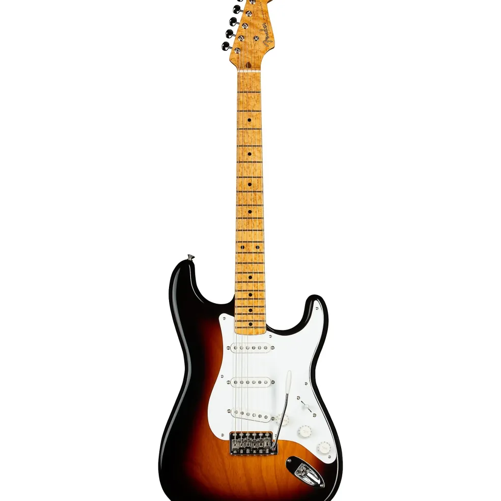 Fender Custom Shop Guitar Center Limited-Edition 70th Anniversary 1954 Stratocaster NOS Electric Guitar Masterbuilt by Paul Waller 2-Color Sunburst