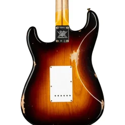 Fender Custom Shop Guitar Center Limited-Edition 70th Anniversary 1954 Stratocaster Relic Electric Guitar Wide Fade 2-Color Sunburst
