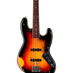 Fender Custom Shop Jaco Pastorius Tribute Relic Jazz Bass 3-Color Sunburst