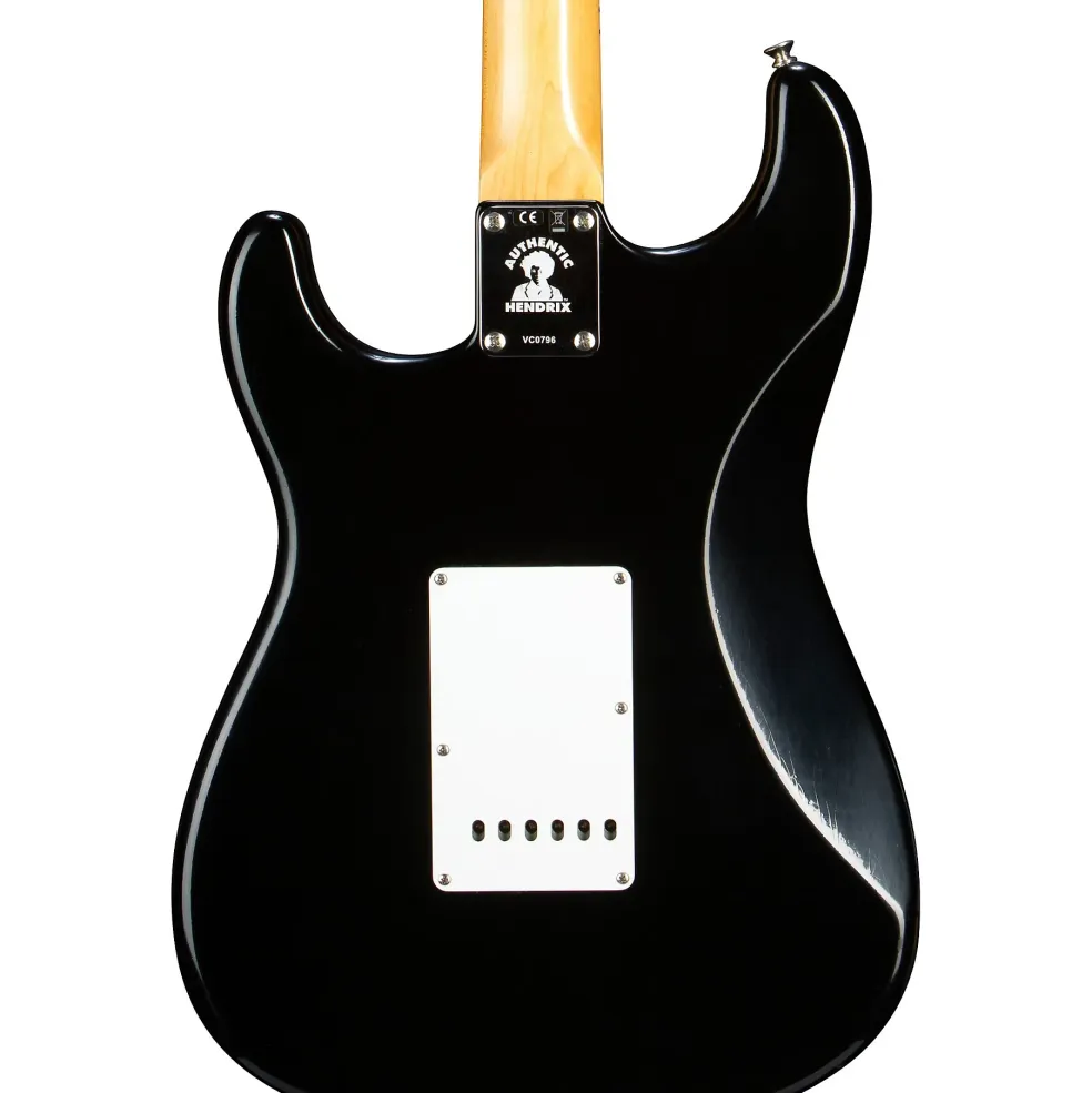 Fender Custom Shop Jimi Hendrix Voodoo Child Stratocaster Journeyman Relic Electric Guitar Black