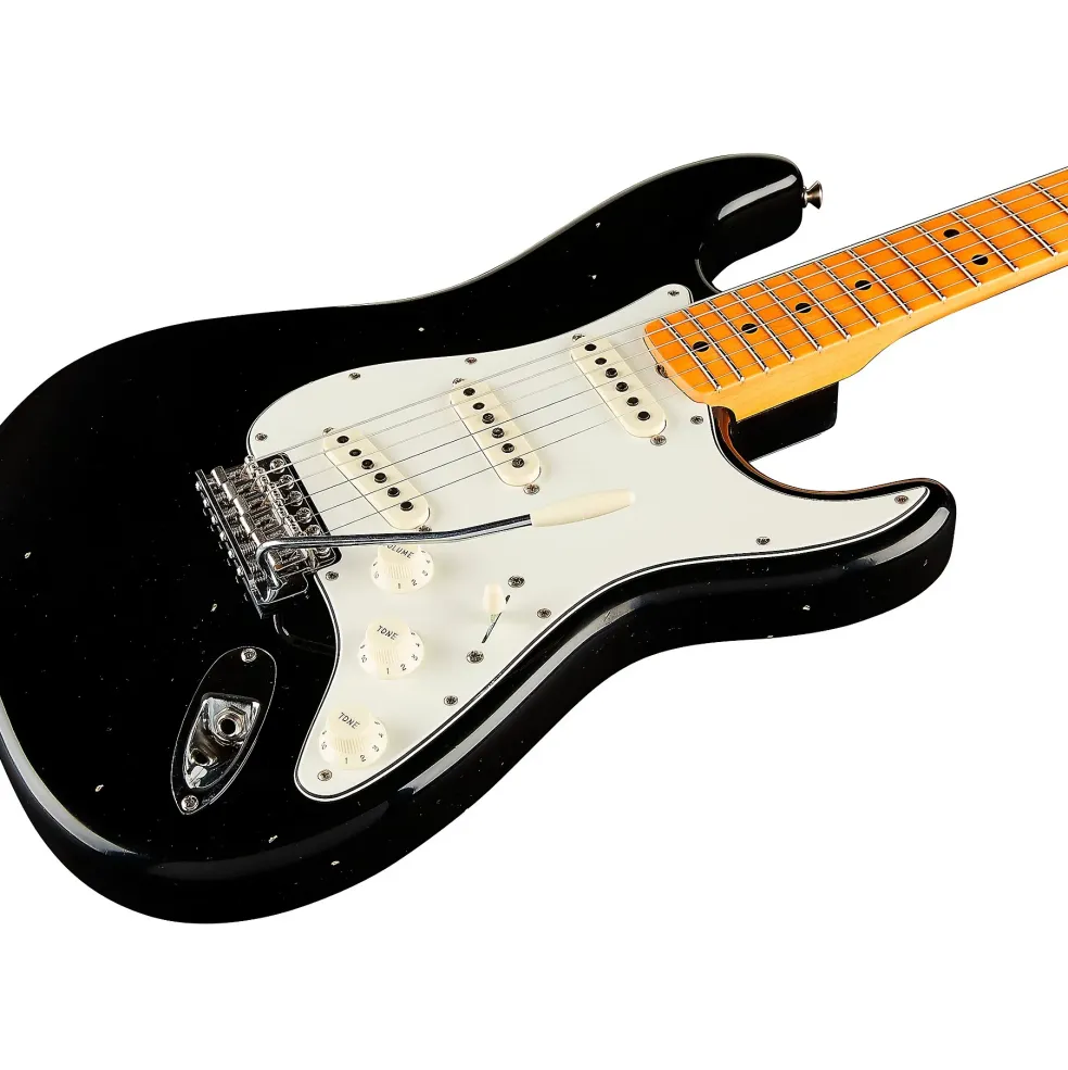 Fender Custom Shop Jimi Hendrix Voodoo Child Stratocaster Journeyman Relic Electric Guitar Black