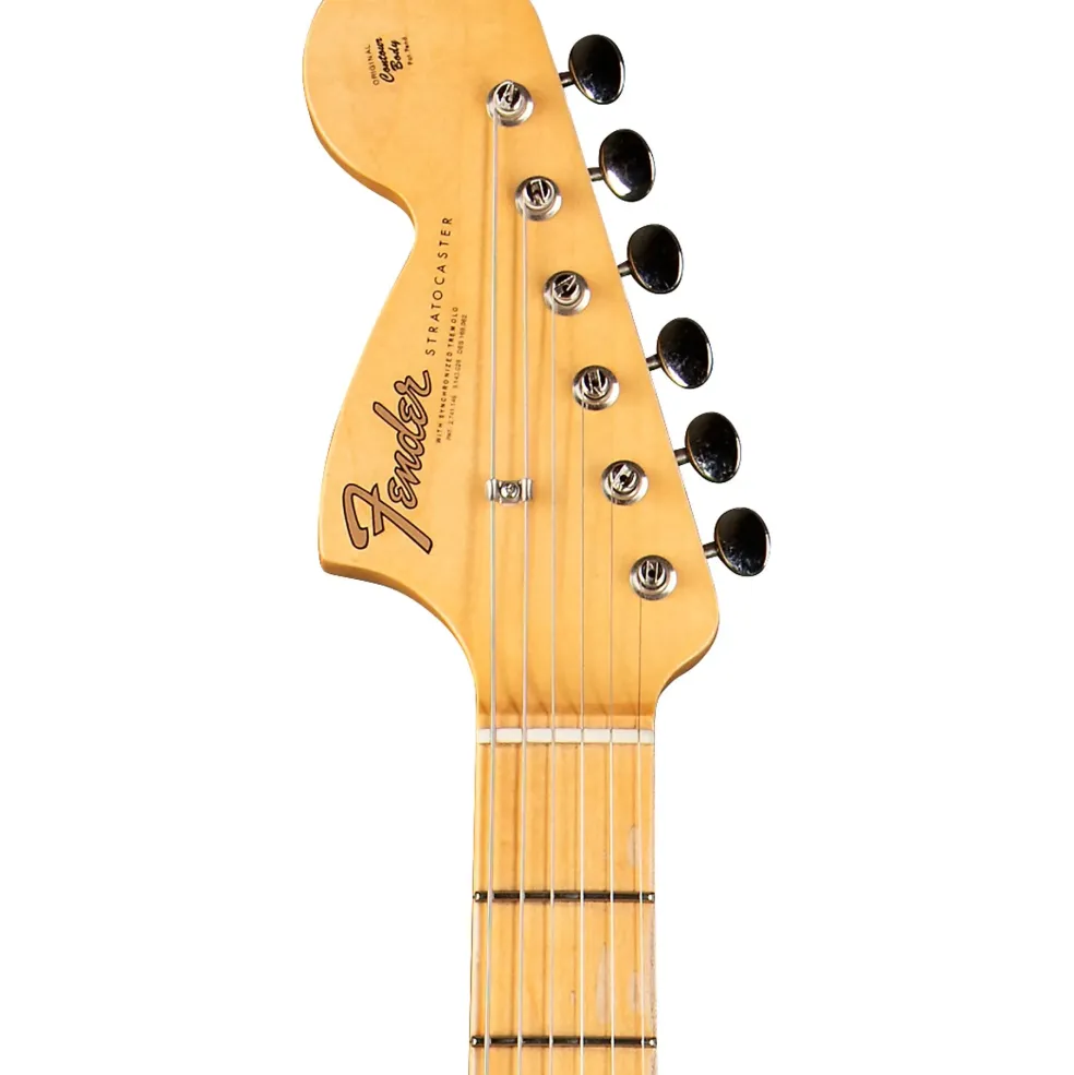 Fender Custom Shop Jimi Hendrix Voodoo Child Stratocaster Journeyman Relic Electric Guitar Black