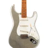 Fender Custom Shop Limited-Edition Platinum Anniversary '50s Stratocaster Journeyman Relic Electric Guitar Aged Silver Sparkle