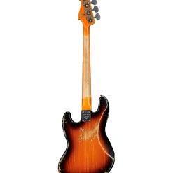 Fender Custom Shop Limited-Edition Custom Jazz Bass Heavy Relic Faded 3-Color Sunburst