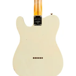 Fender Custom Shop Limited-Edition Tomatillo Telecaster Journeyman Relic Electric Guitar Tomatillo Green