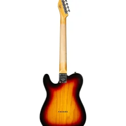 Fender Custom Shop Limited-Edition '70s Tele Thinline Journeyman Relic Electric Guitar Bleached 3-Color Sunburst