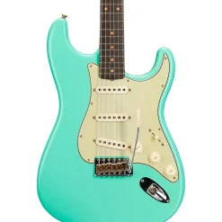 Fender Custom Shop Limited-Edition '59 Stratocaster Journeyman Relic Electric Guitar Super Faded Aged Seafoam Green