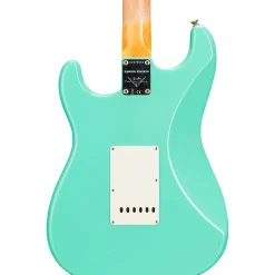 Fender Custom Shop Limited-Edition '59 Stratocaster Journeyman Relic Electric Guitar Super Faded Aged Seafoam Green