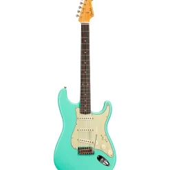 Fender Custom Shop Limited-Edition '59 Stratocaster Journeyman Relic Electric Guitar Super Faded Aged Seafoam Green