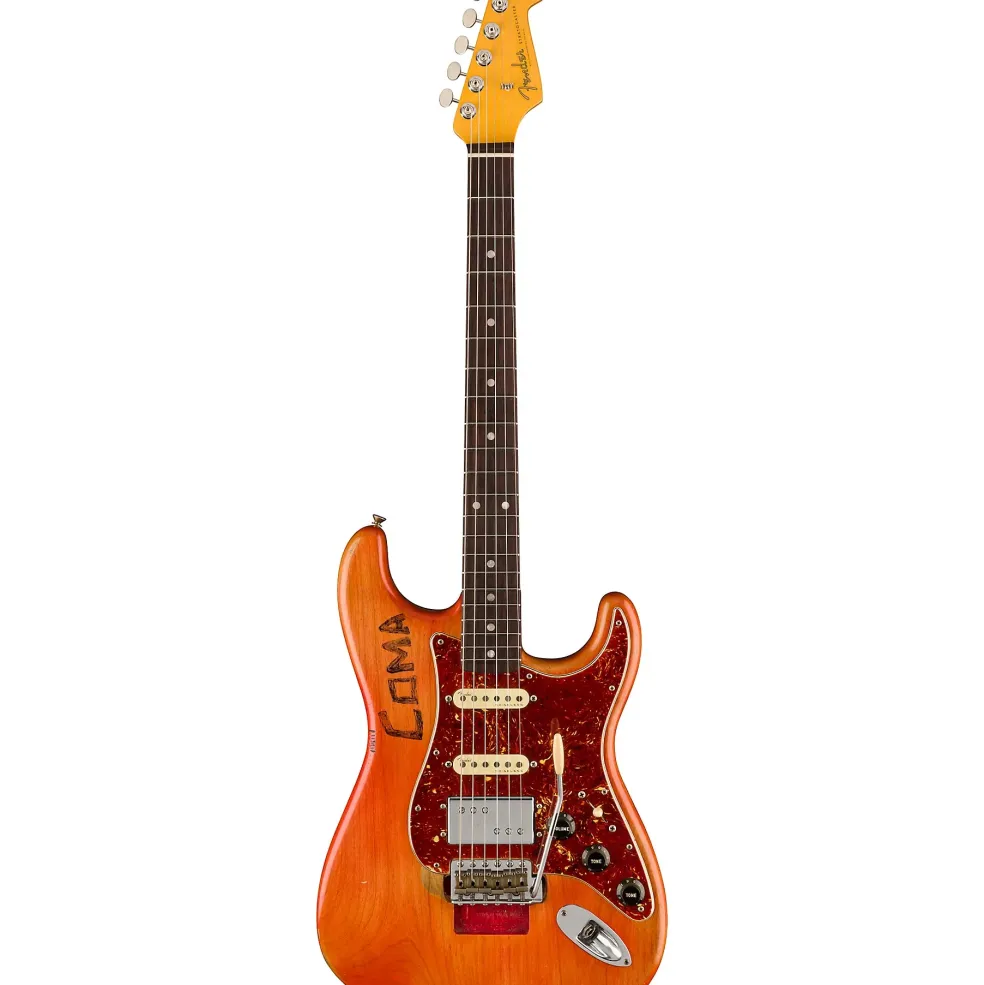 Fender Custom Shop Michael Landau "Coma" Stratocaster Relic Limited-Edition Electric Guitar Masterbuilt by Todd Krause Coma Red