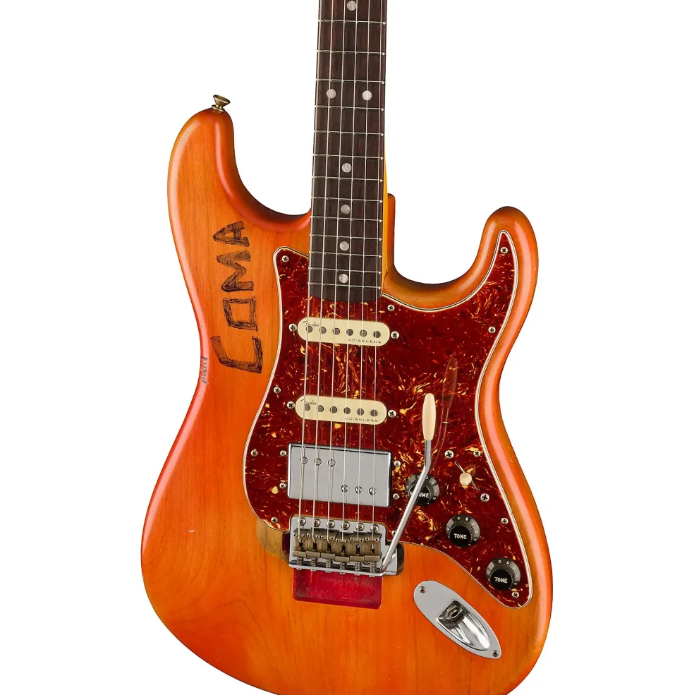 Fender Custom Shop Michael Landau "Coma" Stratocaster Relic Limited-Edition Electric Guitar Masterbuilt by Todd Krause Coma Red