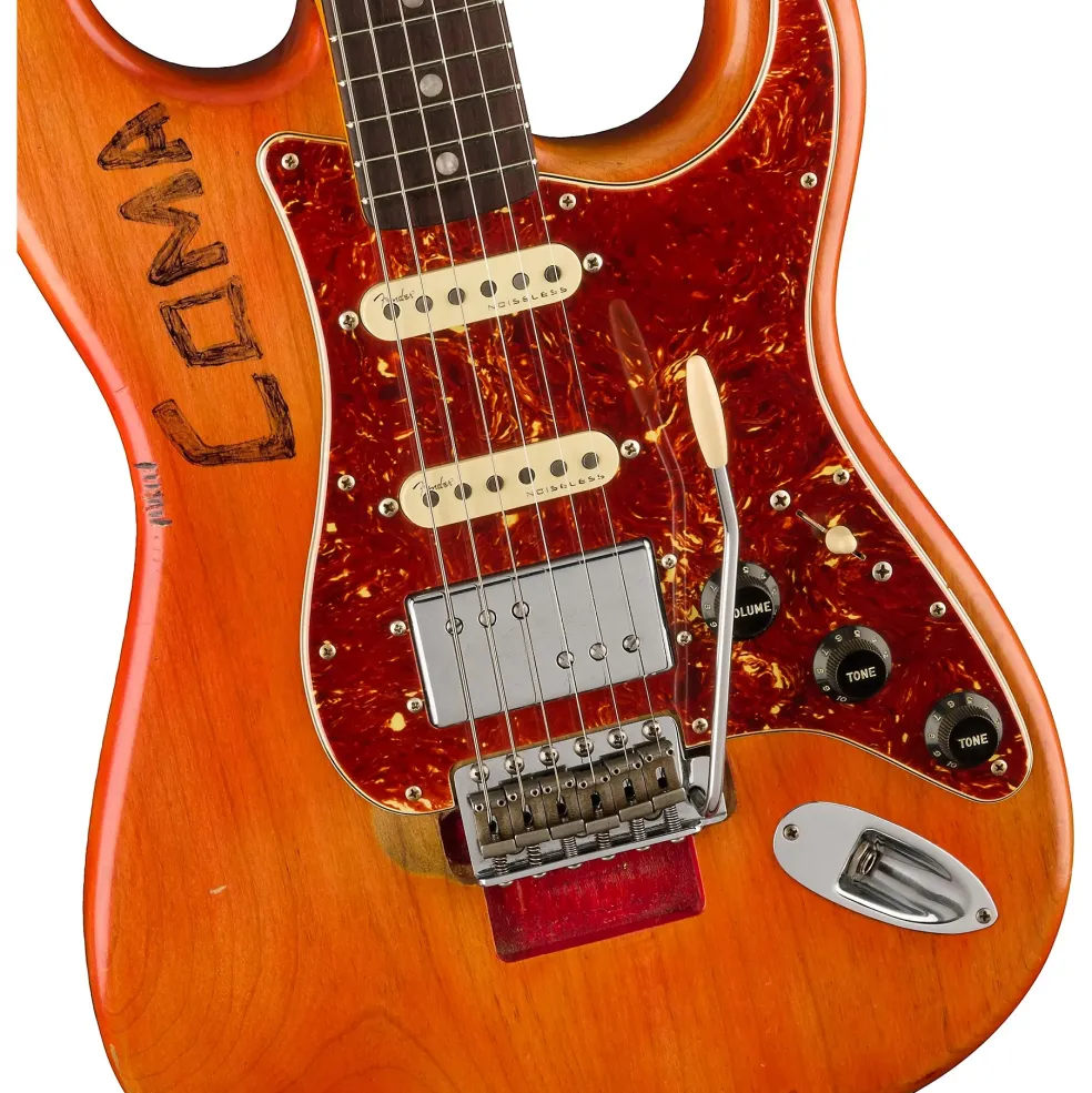 Fender Custom Shop Michael Landau "Coma" Stratocaster Relic Limited-Edition Electric Guitar Masterbuilt by Todd Krause Coma Red
