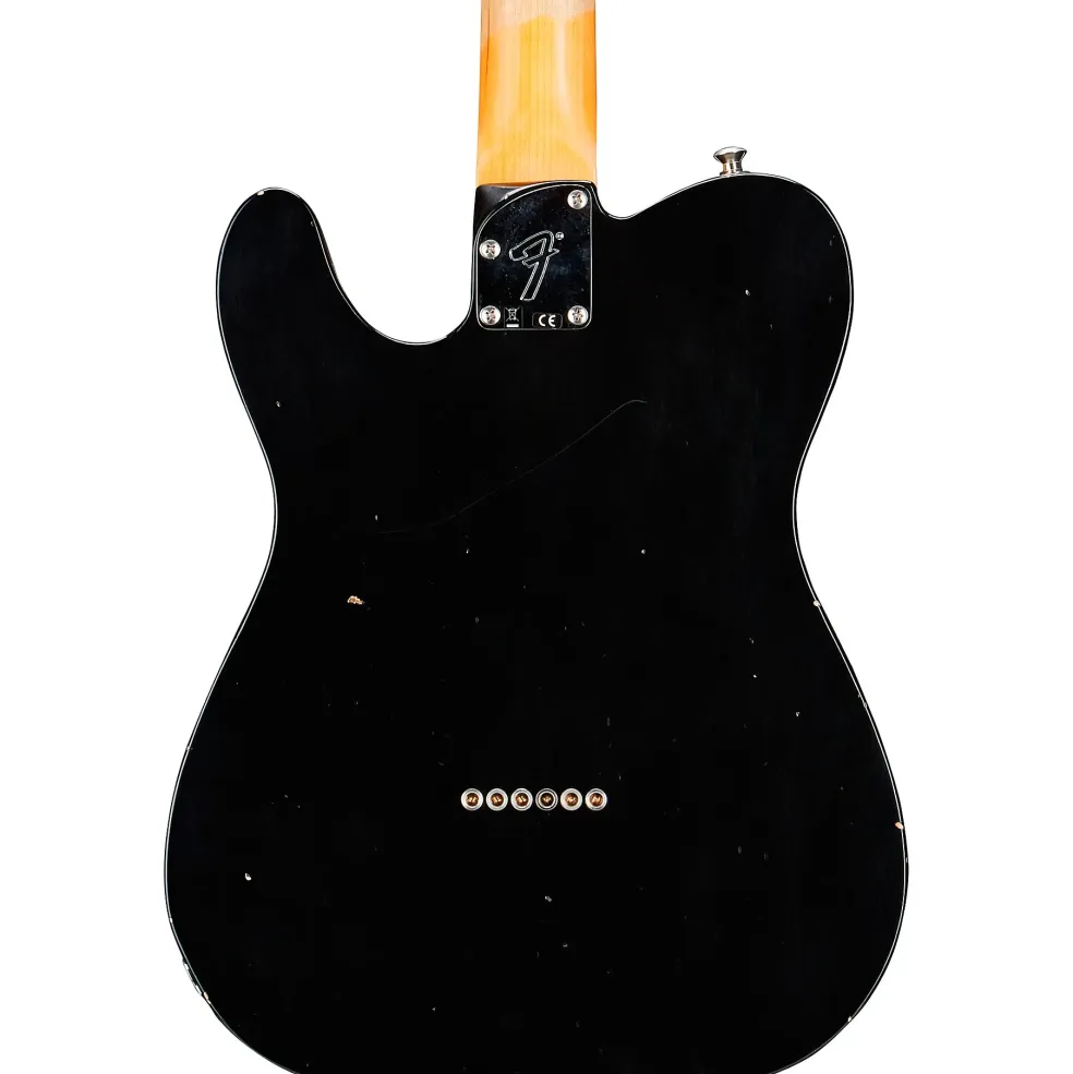 Fender Custom Shop Postmodern Telecaster Journeyman Relic With Closet Classic Hardware Electric Guitar Aged Firemist Silver