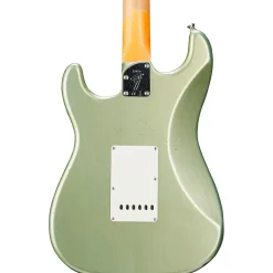 Fender Custom Shop Postmodern Stratocaster Journeyman Relic Electric Guitar With Closet Classic Hardware & Maple Fingerboard Faded Aged Sage Green Metallic