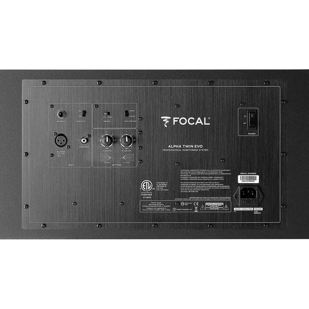 Focal Alpha Twin Evo 6.5" Powered Studio Monitor (Each)