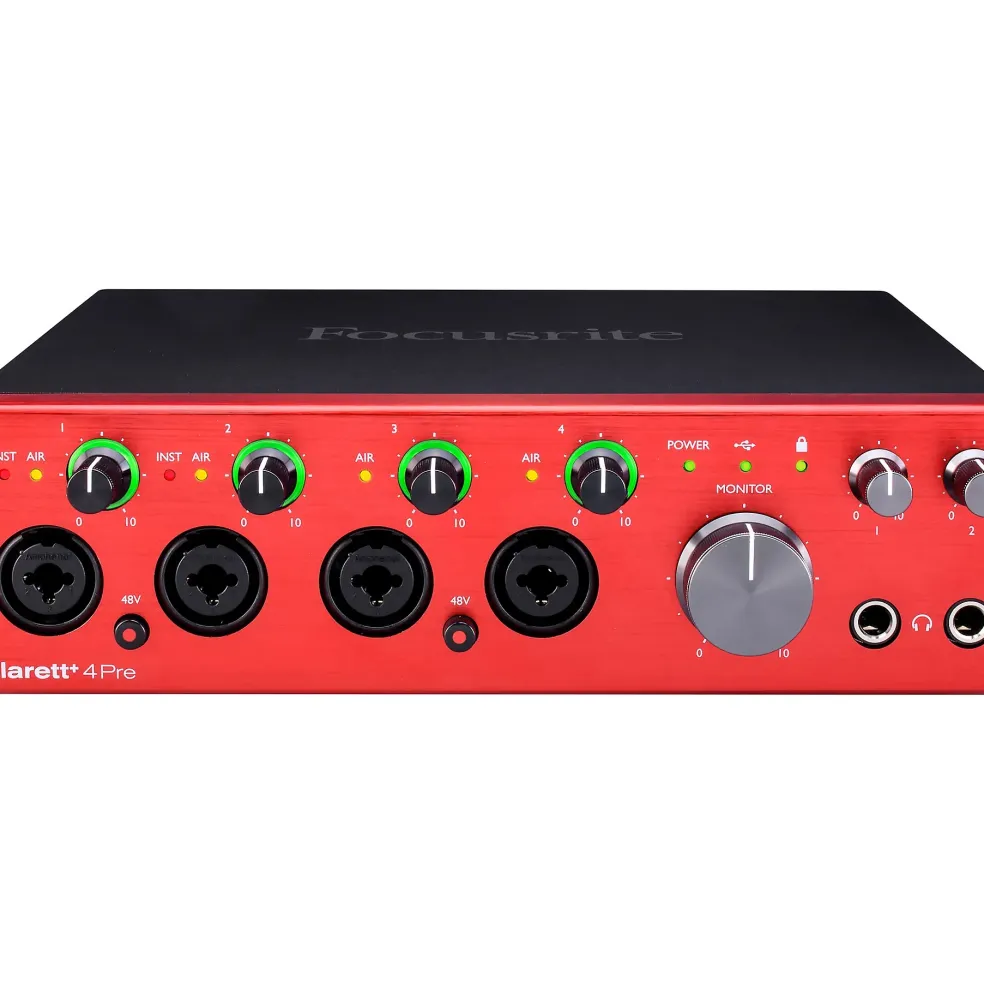 Focusrite Clarett+ 4Pre USB Audio Interface