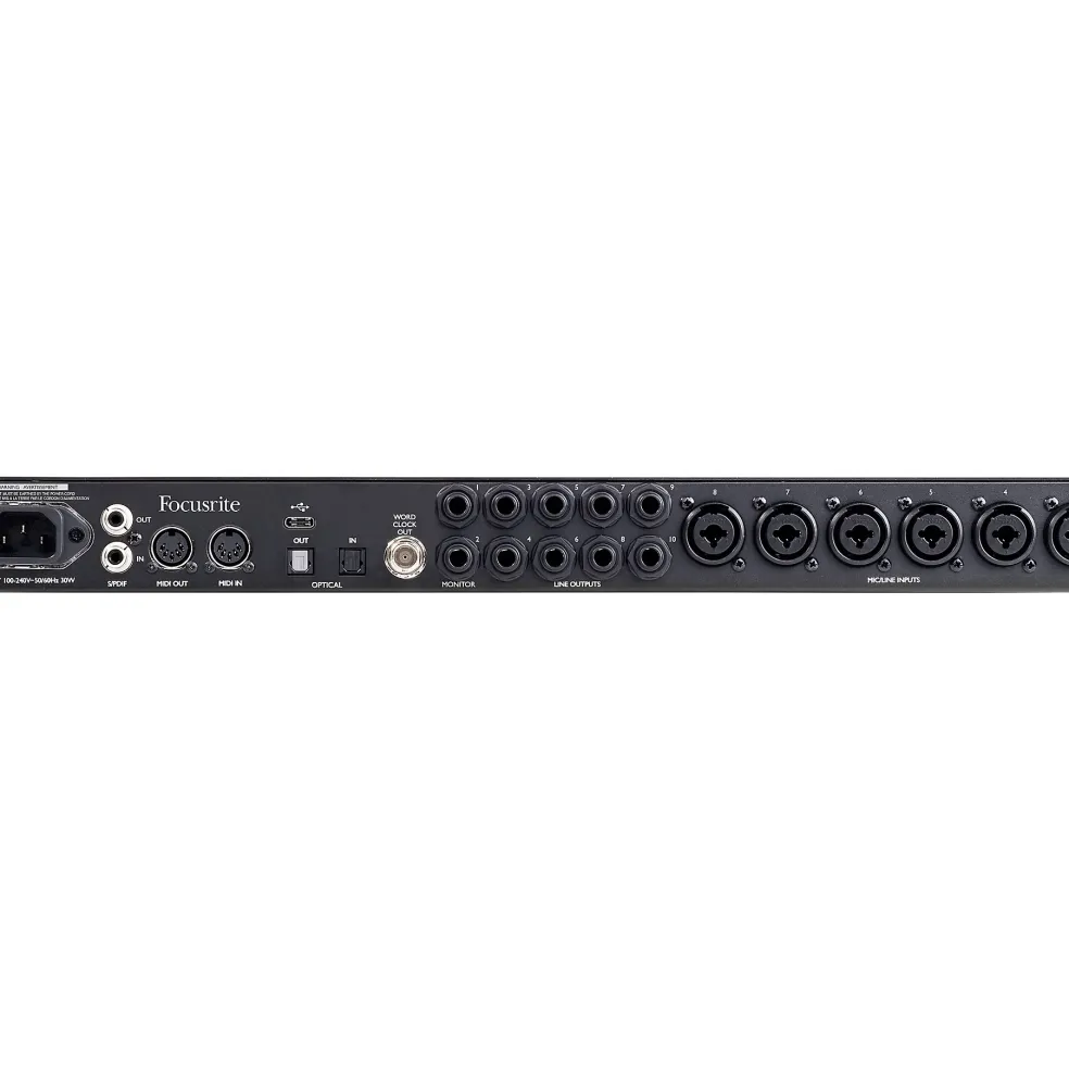 Focusrite Clarett+ 8Pre USB Audio Interface