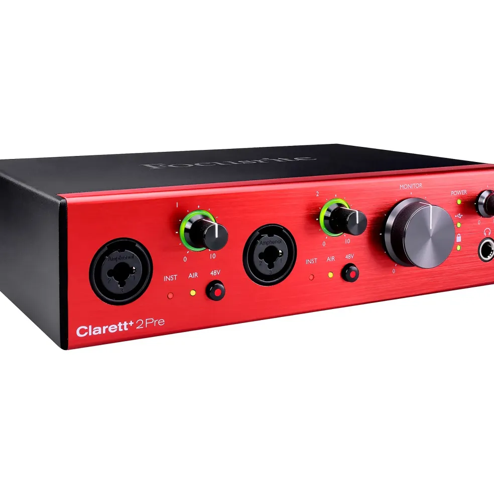 Focusrite Clarett+ 2Pre USB Audio Interface