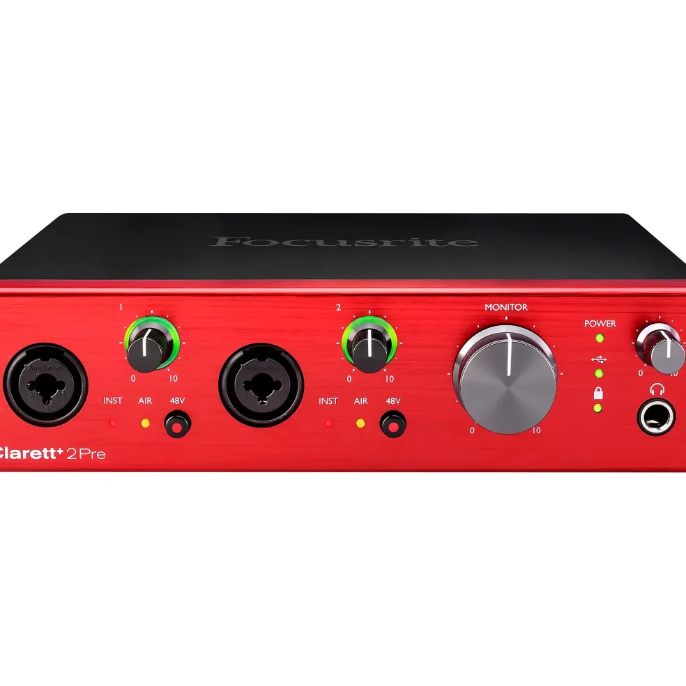 Focusrite Clarett+ 2Pre USB Audio Interface