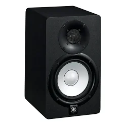 Focusrite Scarlett 2i2 Gen 4 with Yamaha HS Studio Monitor Pair Bundle (Stands & Cables Included) HS5
