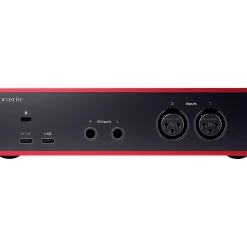 Focusrite Scarlett 2i2 Gen 4 With Yamaha HS Studio Monitor Pair & HS8S Subwoofer Bundle (Stands & Cables Included) HS5