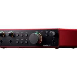 Focusrite Scarlett 2i2 Gen 4 With Yamaha HS Studio Monitor Pair & HS8S Subwoofer Bundle (Stands & Cables Included) HS5