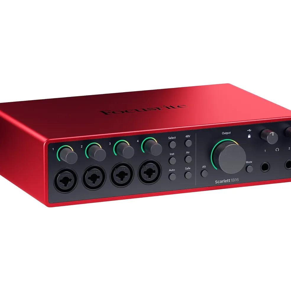 Focusrite Scarlett 18i16 4th Gen 18x16 USB-C Audio Interface