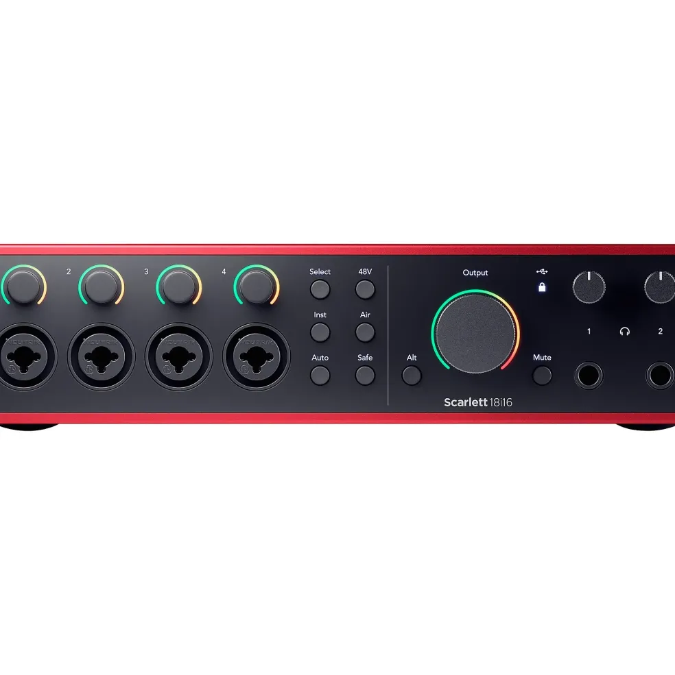 Focusrite Scarlett 18i16 4th Gen 18x16 USB-C Audio Interface