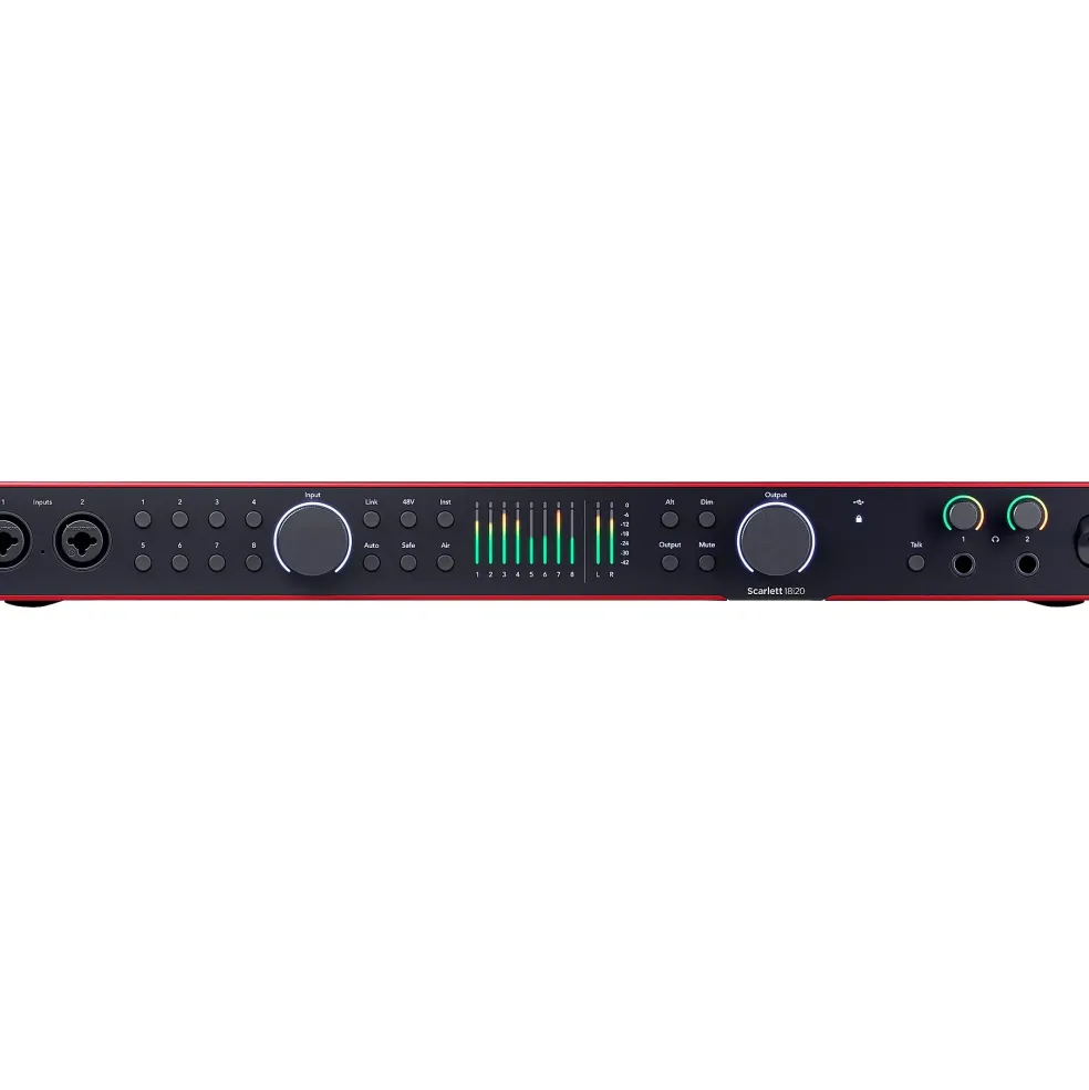 Focusrite Scarlett 18i20 4th Gen 18x20 USB-C Audio Interface