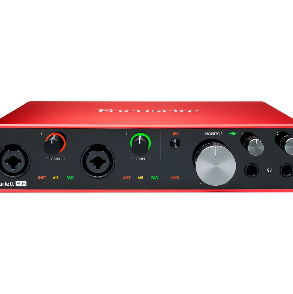 Focusrite Scarlett 8i6 USB Audio Interface Gen 3