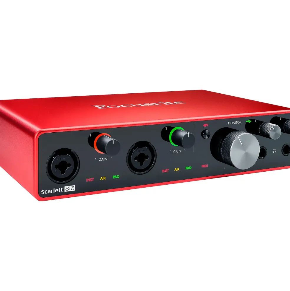 Focusrite Scarlett 8i6 USB Audio Interface Gen 3