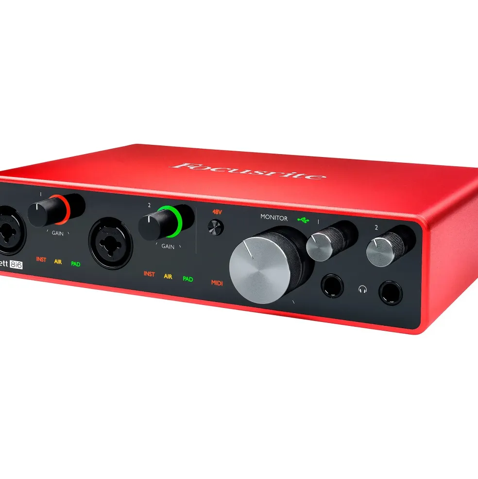 Focusrite Scarlett 8i6 USB Audio Interface Gen 3