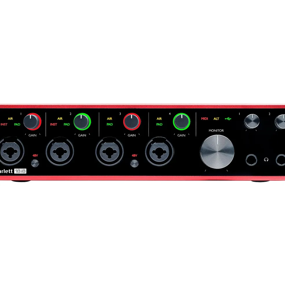 Focusrite Scarlett 18i8 USB Audio Interface Gen 3
