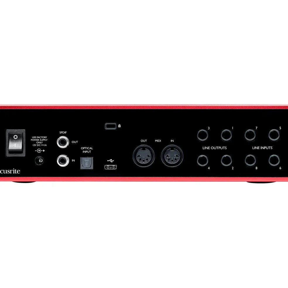 Focusrite Scarlett 18i8 USB Audio Interface Gen 3