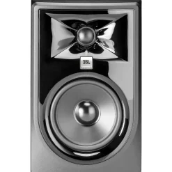 Focusrite Scarlett Solo Gen 4 With JBL 3 Series Studio Monitor Pair Bundle (Stands & Cables Included) 305MKII