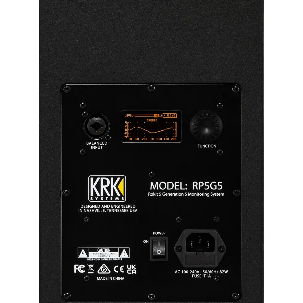 Focusrite Solo Gen4 with KRK ROKIT G5 Studio Monitor Pair & S10 Subwoofer (Stands & Cables Included) ROKIT 5