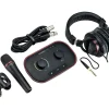 Focusrite Vocaster One Studio Essential Podcasting Bundle for Content Creation