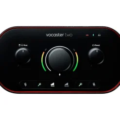 Focusrite Vocaster Two Podcasting Interface for Content Creators