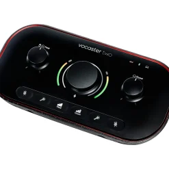 Focusrite Vocaster Two Podcasting Interface for Content Creators