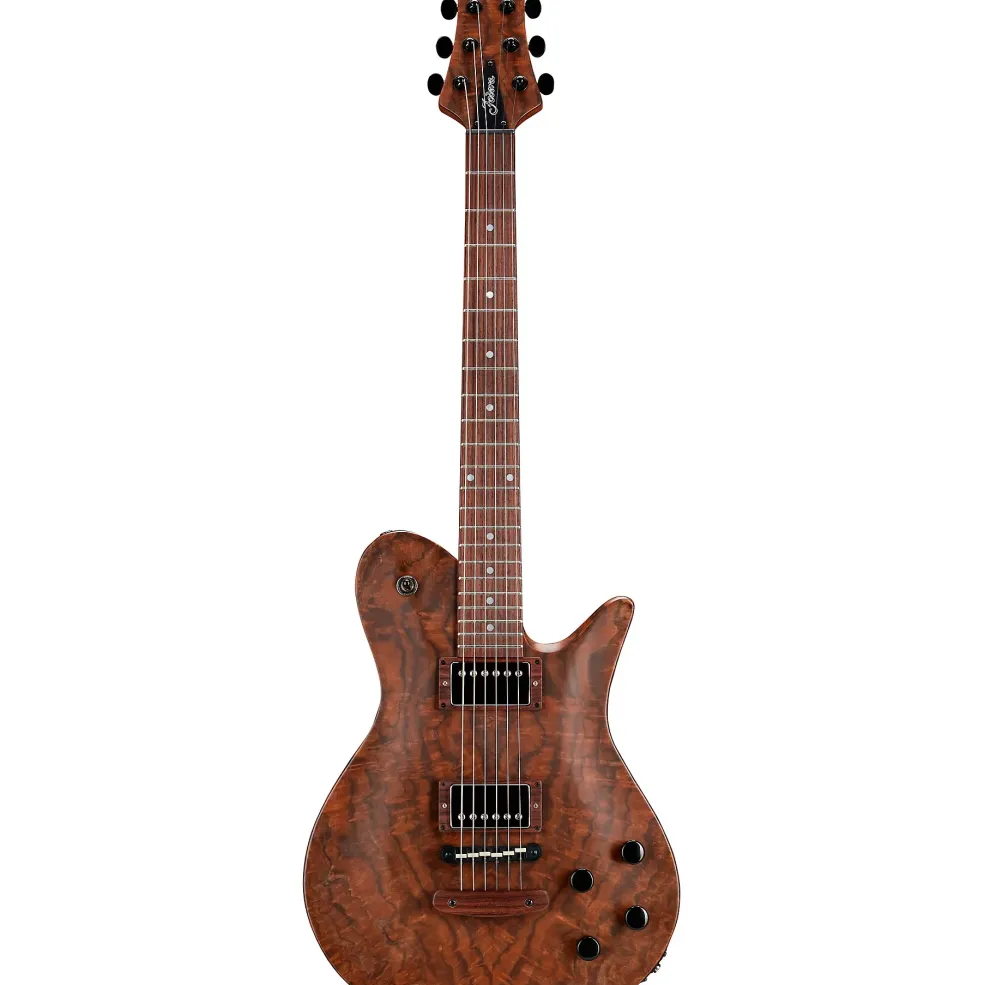 Fodera Imperial Custom Electric Guitar Walnut Burl