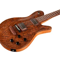 Fodera Imperial Custom Electric Guitar Walnut Burl