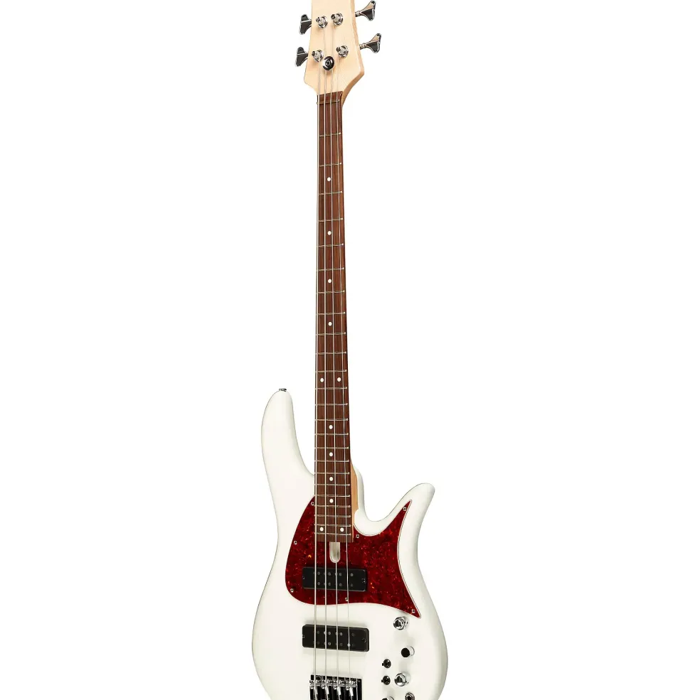 Fodera Monarch 4 Standard Classic Electric Bass Olympic White