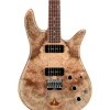 Fodera Monarch P90 2 Electric Guitar Clear Satin Finish