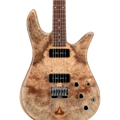 Fodera Monarch P90 2 Electric Guitar Clear Satin Finish